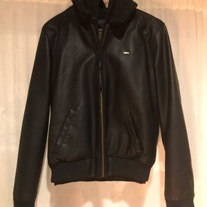 Obey N’89 Propaganda Leather Jacket